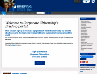 ccbriefing.corporate-citizenship.com screenshot