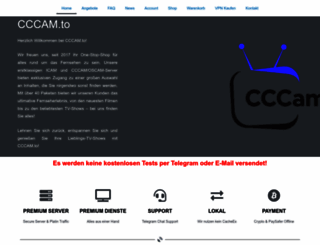 cccam.to screenshot