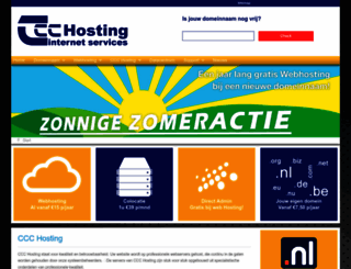 ccchosting.nl screenshot