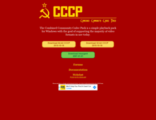 cccp-project.net screenshot