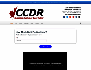 ccdr.ca screenshot