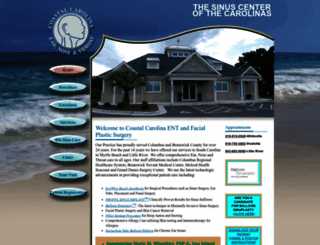 ccentfacialplastics.com screenshot