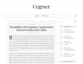 ccgrser.org screenshot
