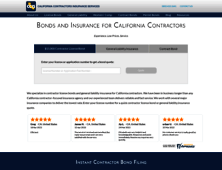 ccisbonds.com screenshot