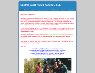 cckidsfamilies.com screenshot
