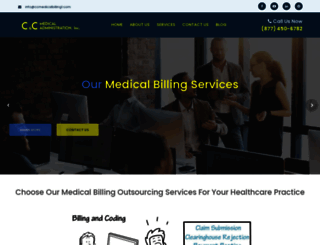 ccmedicalbilling1.com screenshot