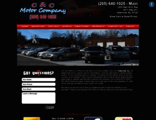 ccmotorcompanyal.com screenshot