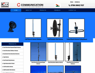 ccommunicationelectronic.com screenshot