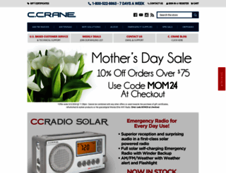 ccrane.com screenshot