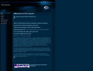 ccs-satcom.co.uk screenshot