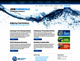 ccschemicals.com.au screenshot