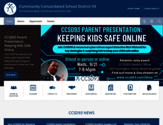 ccsd93.com screenshot
