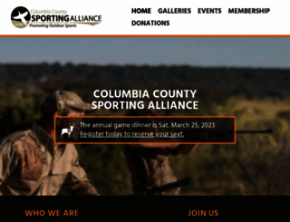 ccsportingalliance.com screenshot