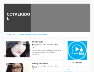 cctalkidol.net screenshot