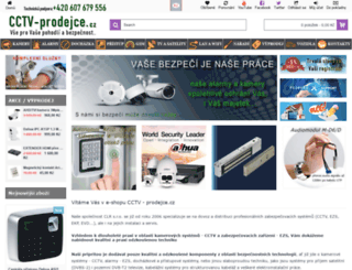 cctv-prodejce.cz screenshot