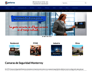 cctvcamarasmonterrey.com screenshot