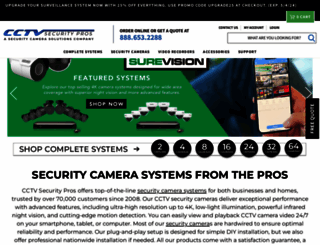 cctvsecuritypros.com screenshot