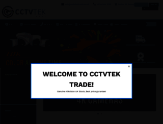 cctvtektrade.co.uk screenshot
