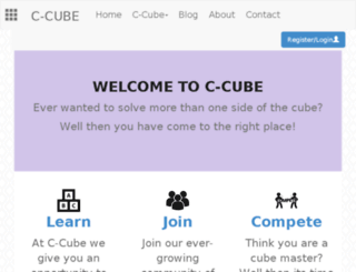 ccubeclub.in screenshot