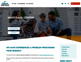 ccuky.mortgagewebcenter.com screenshot