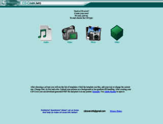 cd-cover.info screenshot