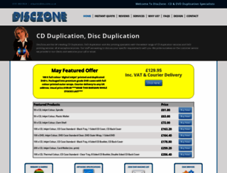 cd-duplications.co.uk screenshot