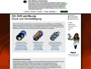 cd-logodruck.de screenshot