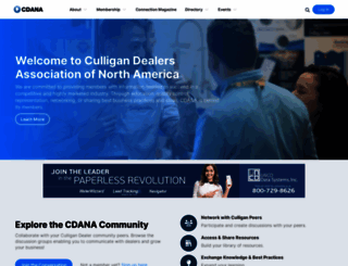 cdana.org screenshot
