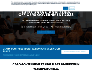 cdao-gov.coriniumintelligence.com screenshot