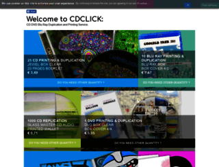 cdclick-europe.com screenshot