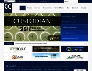 cdcpakistan.com screenshot