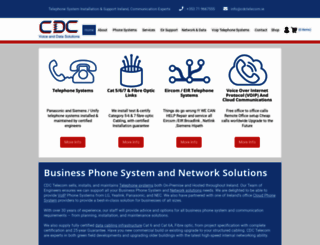 cdctelecom.com screenshot