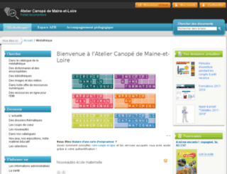 cddp49.crdp-nantes.fr screenshot