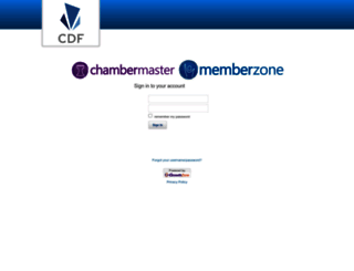 cdfms.chambermaster.com screenshot