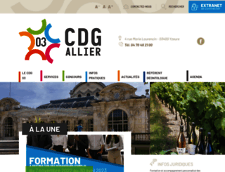cdg03.fr screenshot