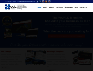 cdgwebdesign.com screenshot