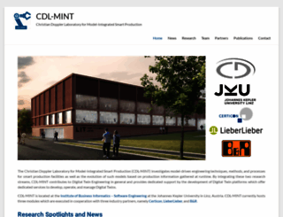 cdl-mint.se.jku.at screenshot