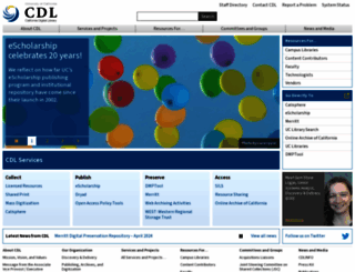 cdlib.org screenshot
