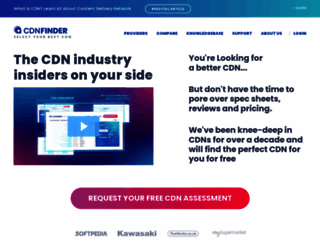 cdnfinder.com screenshot