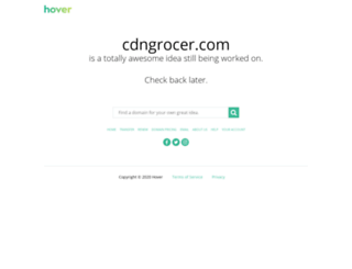 cdngrocer.com screenshot