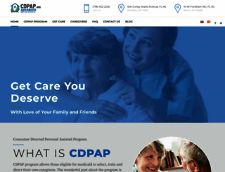 cdpap.org screenshot