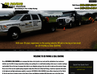 cdpaving.net screenshot