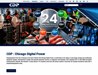 cdpenergy.com screenshot
