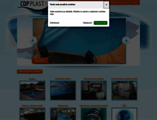 cdpplast.cz screenshot