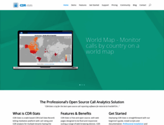 cdr-stats.org screenshot