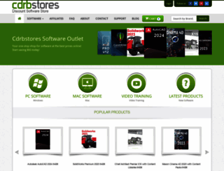 cdrbstores.com screenshot