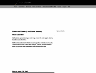 cdrviewer.org screenshot