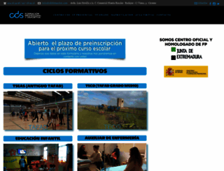 cdsformacionprofesionaldeportiva.com screenshot