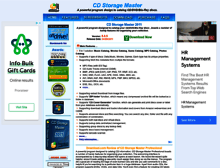 cdstorager.com screenshot
