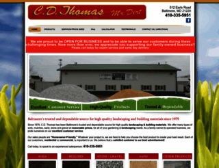 cdthomasco.com screenshot